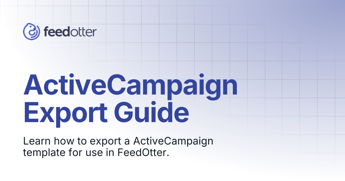 ActiveCampaign Export Guide | Product Docs